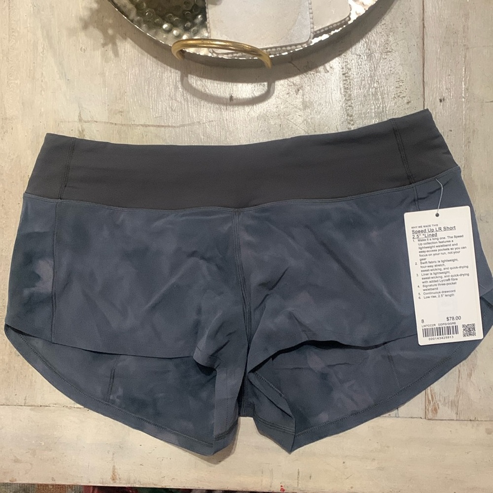 Lululemon Speed Up LR Short 2.5” lined